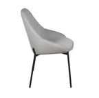 TITAN FAB DIN CHAIR 56X62X89CM-L.GRY