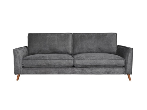 Alex Sofa Collection – Mid-Century Elegance for Modern Living 3 Seater Sofa- Anthraccite