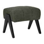 Atlavix Fabric Accent Chair+ Stool