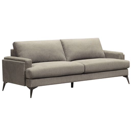 Kiara Fabric 3 & 2 Seater Lounge-Light Grey /Dark Grey