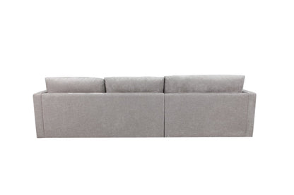 Vogue Brody 3 Seater Left Chaise Love Seat Sofa Slate