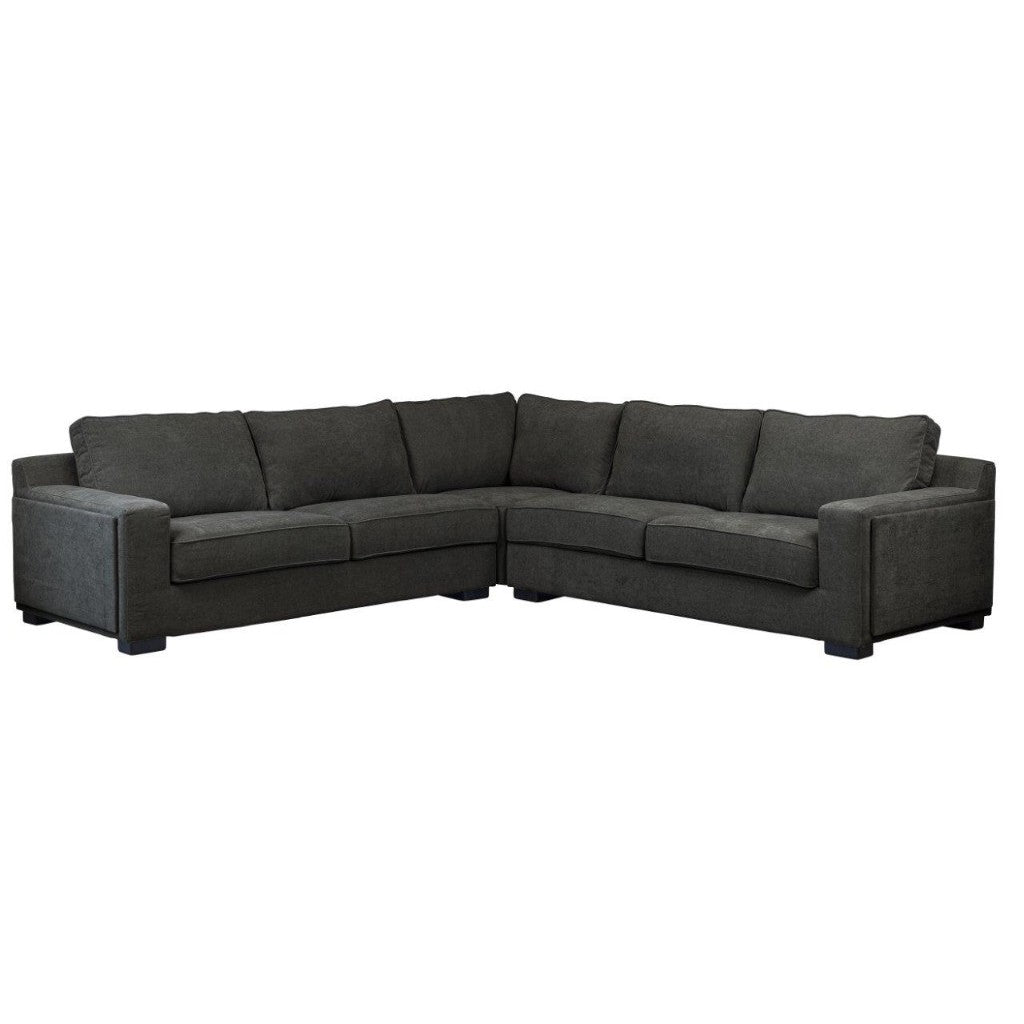 Callaway 2.5 Seater Corner Modular C Lounge -Black
