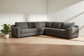 Callavix 2.5 Seater Corner Modular C Lounge -Black