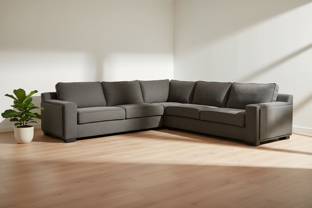 Callaway 2.5 Seater Corner Modular C Lounge -Black