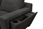 Callavix 2.5 Seater Corner Modular C Lounge -Black