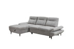 Capelvix Fabric 2 Seater Sofabed With Stroage Chaise