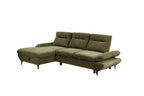 Capelvix Fabric 2 Seater Sofabed With Stroage Chaise