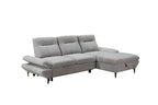 Capelvix Fabric 2 Seater Sofabed With Stroage Chaise