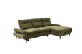 Capelvix Fabric 2 Seater Sofabed With Stroage Chaise