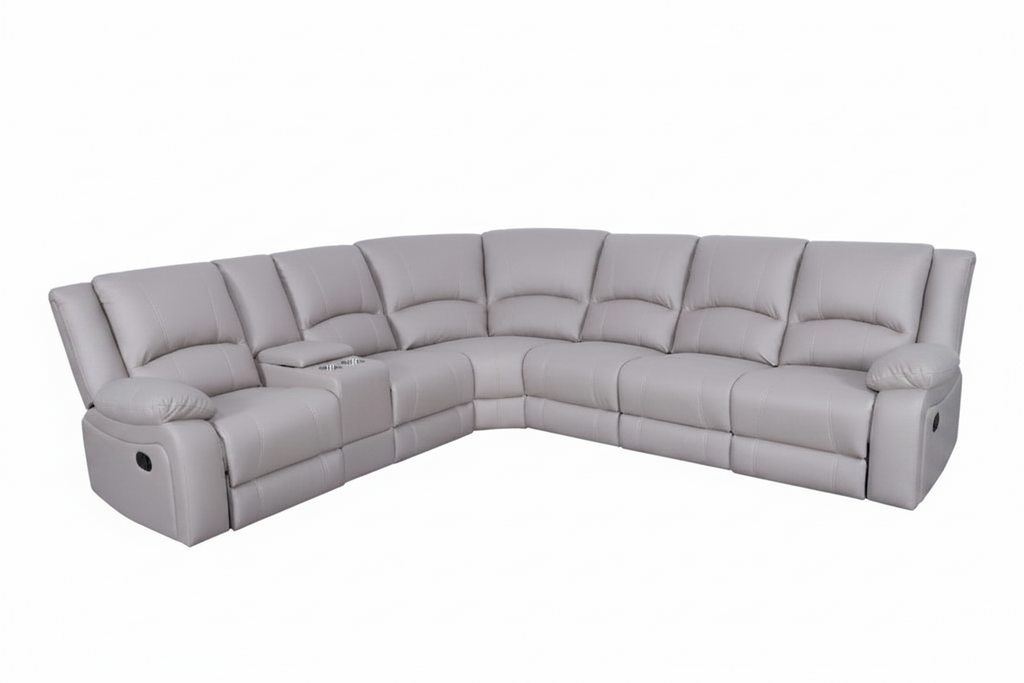 CAPTAIN 7PC MANUAL CNR MOD LOUNGE-LATTE