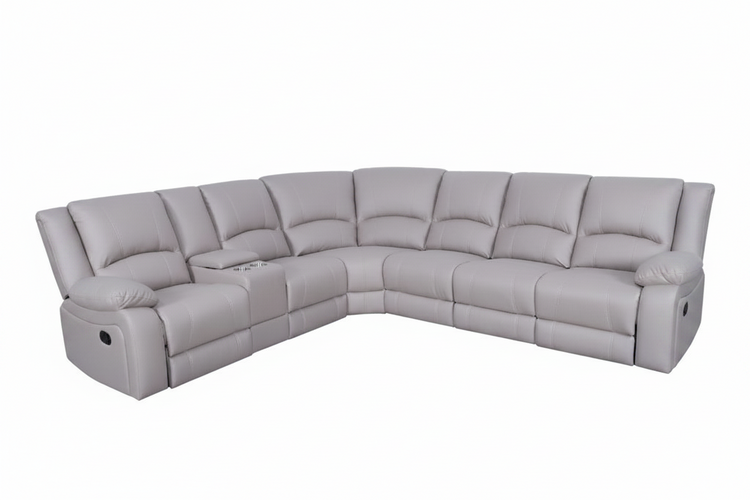 CAPTAIN 7PC MANUAL CNR MOD LOUNGE-LATTE