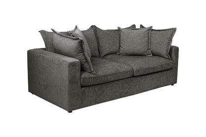 Carolina Feather 3 Seater Sofa Bed- Pewter