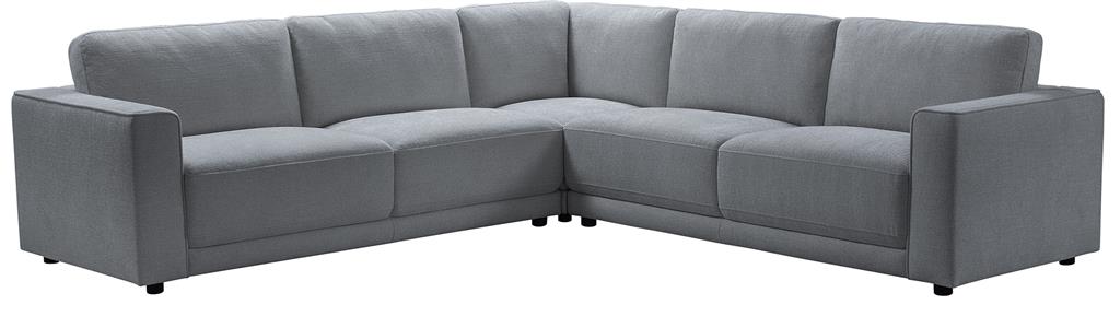 Costavix Fabric Sofa -Sand and Steel