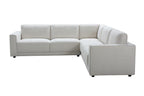 Costavix Fabric Sofa -Sand and Steel