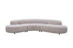 Daytvix 3PC Curved Lounge -Champagne