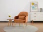 Eco Fabric Arm Chair Orange