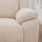 Dreavix Sofa 3ERER With Drop Down Tray-Beige