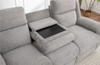 Dreavix Sofa 3ERER With Drop Down Tray-Grey