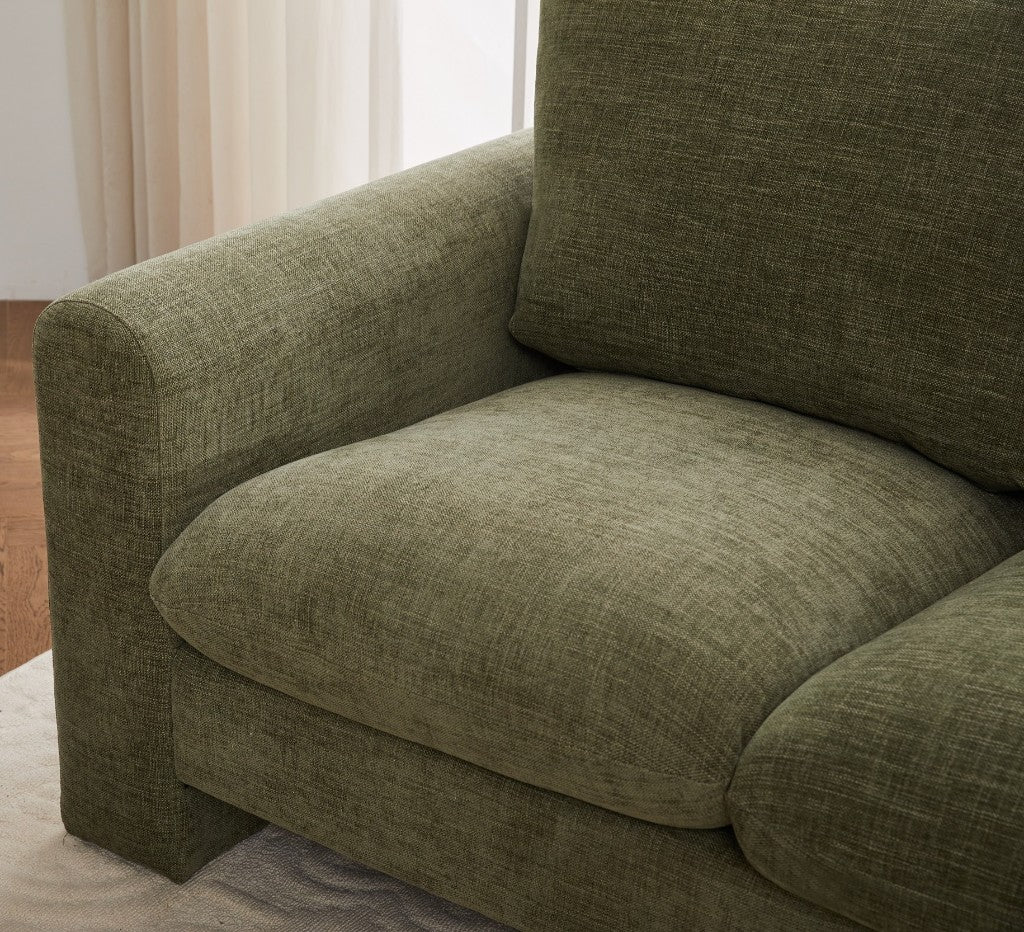 Evolve Sofa Collection Effortless Style with Everyday Comfort 2 Seater Sofa-Olive