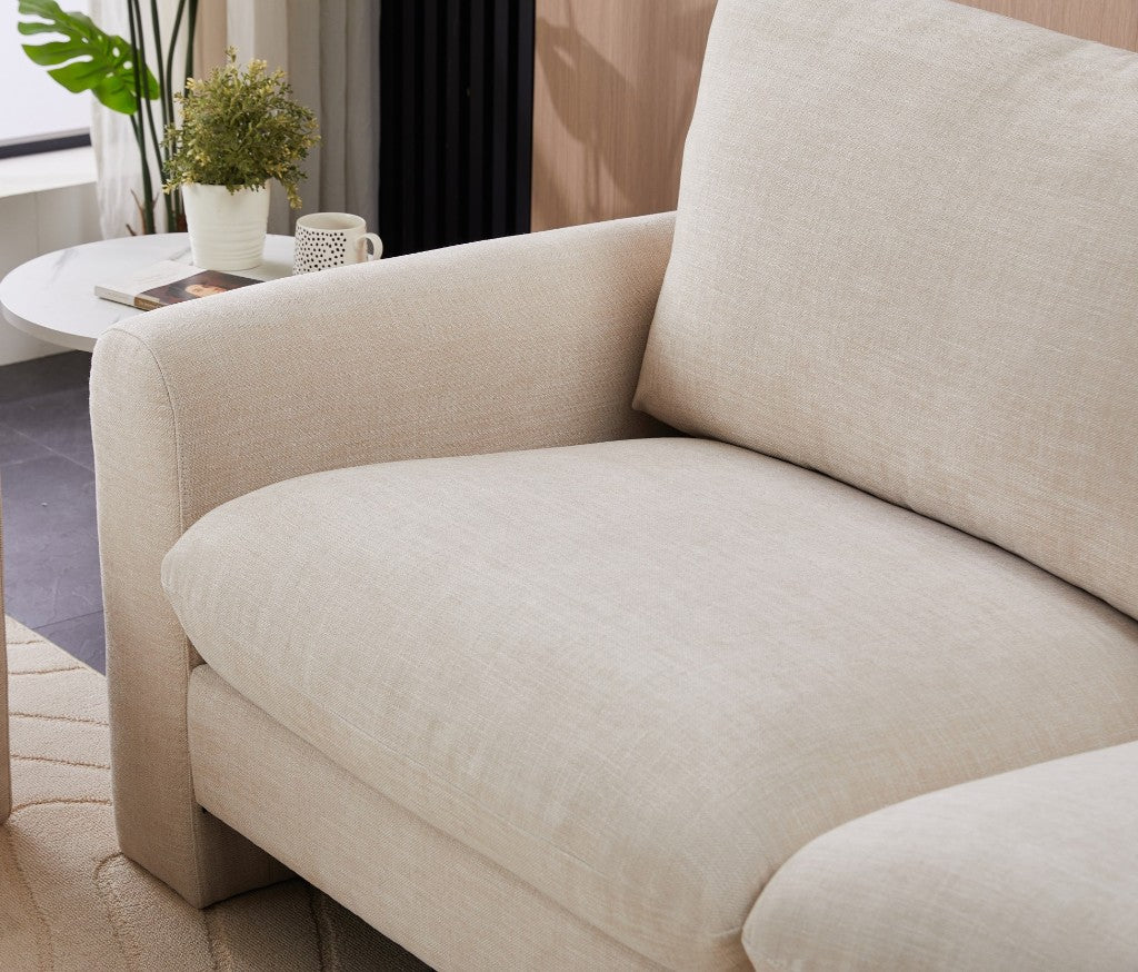 Evolve Sofa Collection Effortless Style with Everyday Comfort 2 Seater Sofa-Beige
