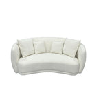 iZa Fabric 2.5 Seater Cloud Sofa -White