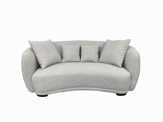 iZa Fabric 2.5 Seater Cloud Sofa Light Grey