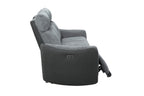 Mombavix Fabric Power Recliner-Grey