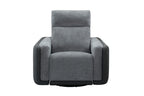 Mombavix Fabric Power Recliner-Grey