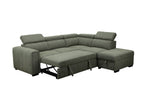 Odelvix Fabric 2S W/Sofa Bed RHF Chaise & Ottoman
