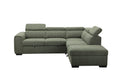 Odelvix Fabric 2S W/Sofa Bed RHF Chaise & Ottoman