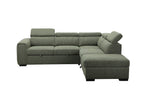 Odelvix Fabric 2S W/Sofa Bed RHF Chaise & Ottoman