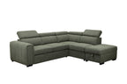 Odelvix Fabric 2S W/Sofa Bed RHF Chaise & Ottoman