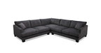 Oriovix Fabric LHF 2.5S+Corner +RHF 2.5S-Charcoal
