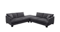 Oriovix Fabric LHF 2.5S+OTTOMAN+RHF 2.5S-Charcoal