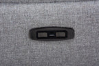 Robbvix Dual Motor 4 Seater Electric Recliner - Grey