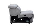 Robbvix Dual Motor 4 Seater Electric Recliner - Grey