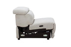 Robbvix Dual Motor 4 Seater Electric Recliner - Light Grey