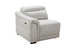 Robbvix Dual Motor 4 Seater Electric Recliner - Light Grey