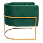 Cecivix Fabric Arm Chair Green