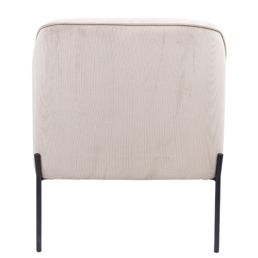Evevix Fabric Arm Chair Silver Grey