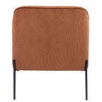 Evevix Fabric Arm Chair Cinnamon
