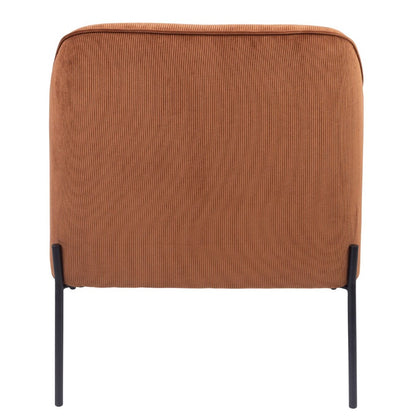 Even Fabric Arm Chair Cinnamon