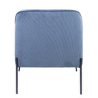 Evenvix Fabric Arm Chair Slate Grey