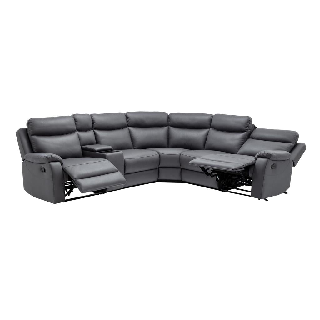 Williamvix Lounge Manual Recliner Collection : Tan / Licorice