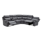 Williamvix Lounge Manual Recliner Collection : Tan / Licorice