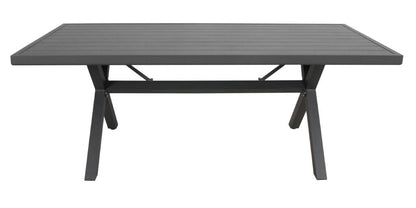 Marquee Isla 200CM Outdoor Dining Table Only-Gunmetal