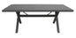 Marquee Isla 200CM Outdoor Dining Table Only-Gunmetal