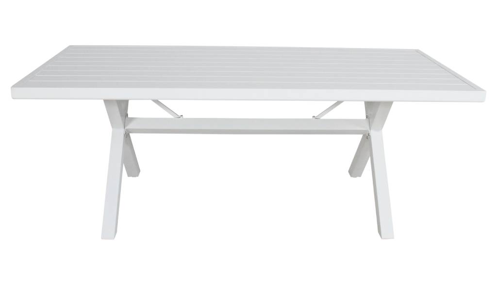 Marquee Isla 9PC 200CM Outdoor Dining Table Set-White