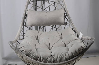 Lotus Out Hanging Egg Chair  -Light Grey