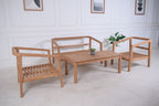 Meezvix Outdoor Living 7PC Dining Set-Golden